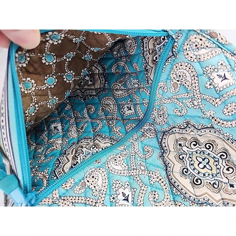 Vera Bradley Messenger Bag Totally Turk Retired Pattern Quilted Crossbody Purse